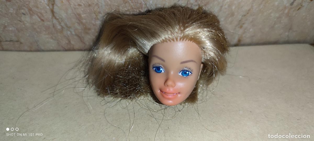 Barbie y Ken: Cabeza de Mu&ntilde;eca barbie - Foto 2