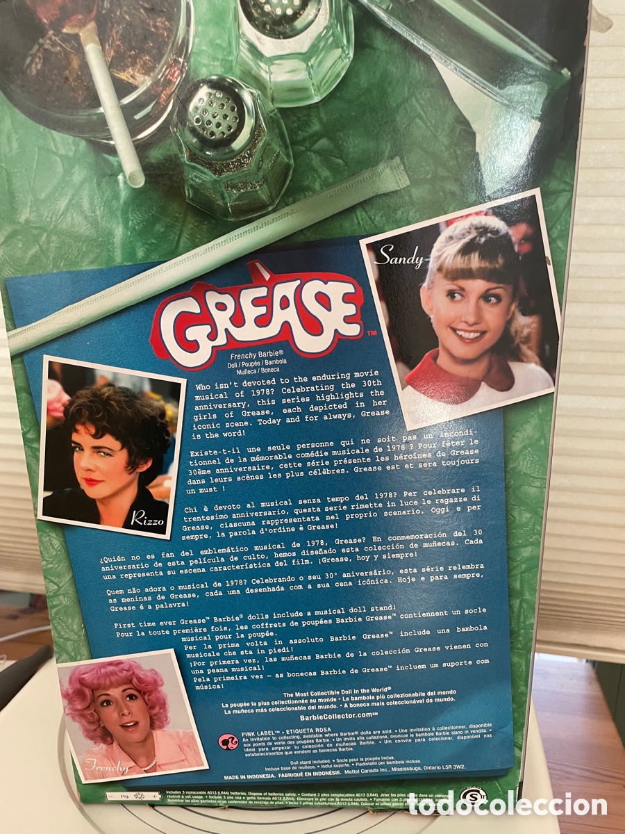 Barbie y Ken: Barbie Grease Frenchie Rosa - Foto 3