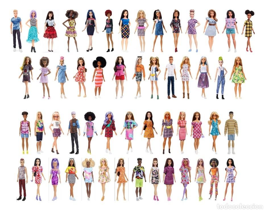 lote de 54 barbie fashionistas - Acheter Poupées Barbie et Ken sur  todocoleccion