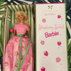 Barbie y Ken: MUÑECA BARBIE STRAWBERRY SORBETE FRESA AVON 1998