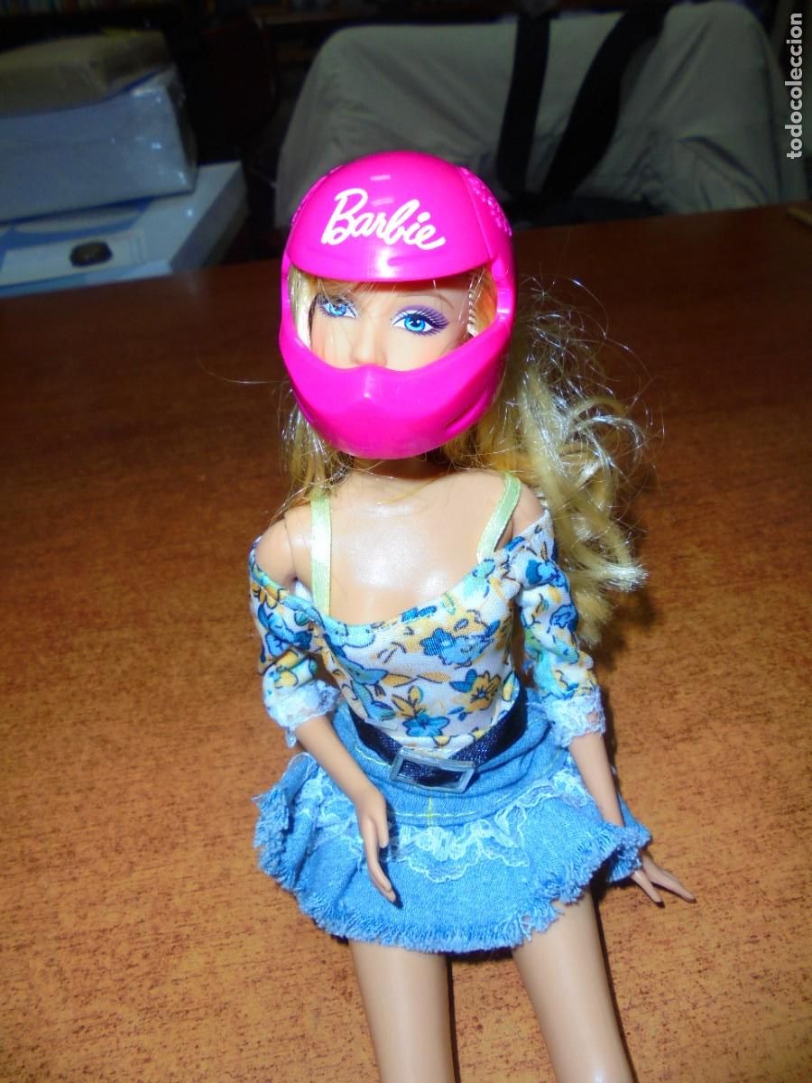 Barbie y Ken: CASCO DE MOTO PARA MU&Ntilde;ECA BARBIE - Foto 7
