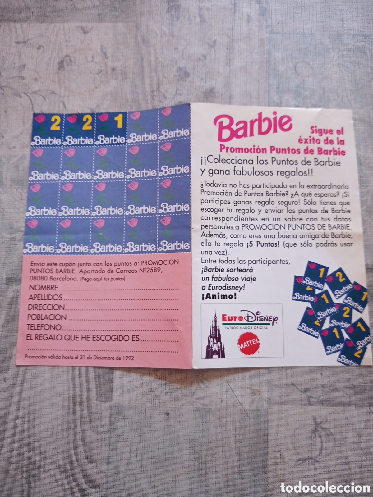 Barbie y Ken: Barbie promoci&oacute;n 1992 - Foto 1