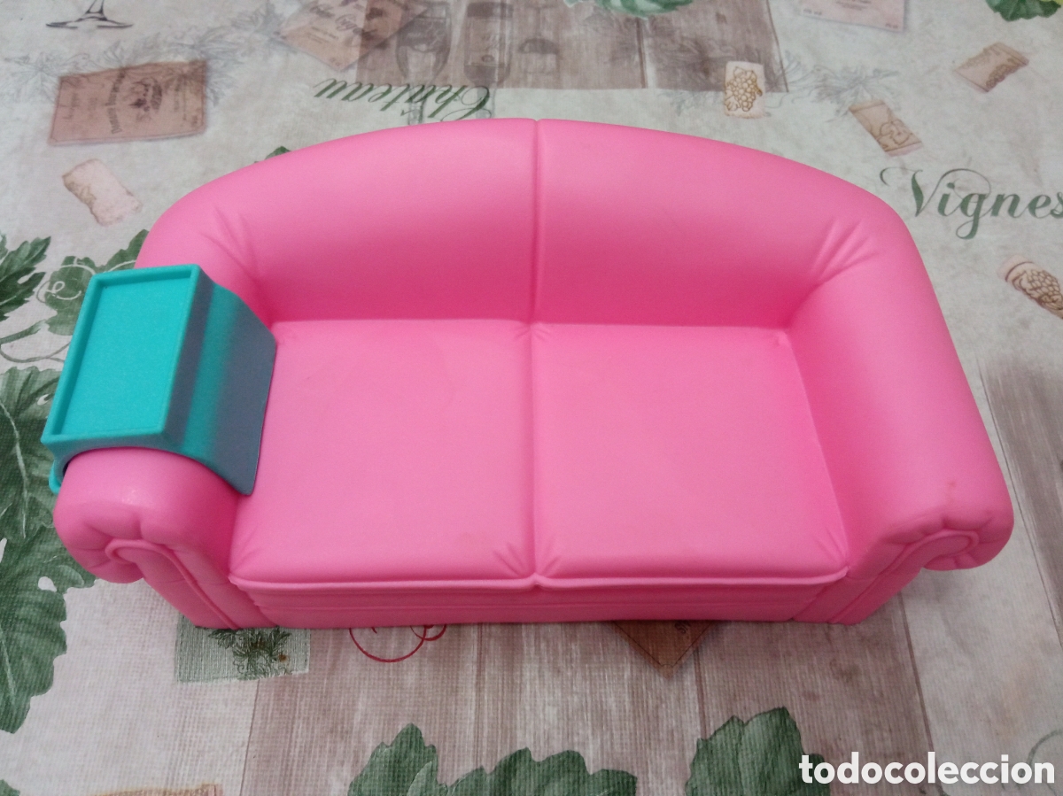 Barbie y Ken: BARBIE SOFA ORIGINAL A&Ntilde;O 1994 - Foto 1