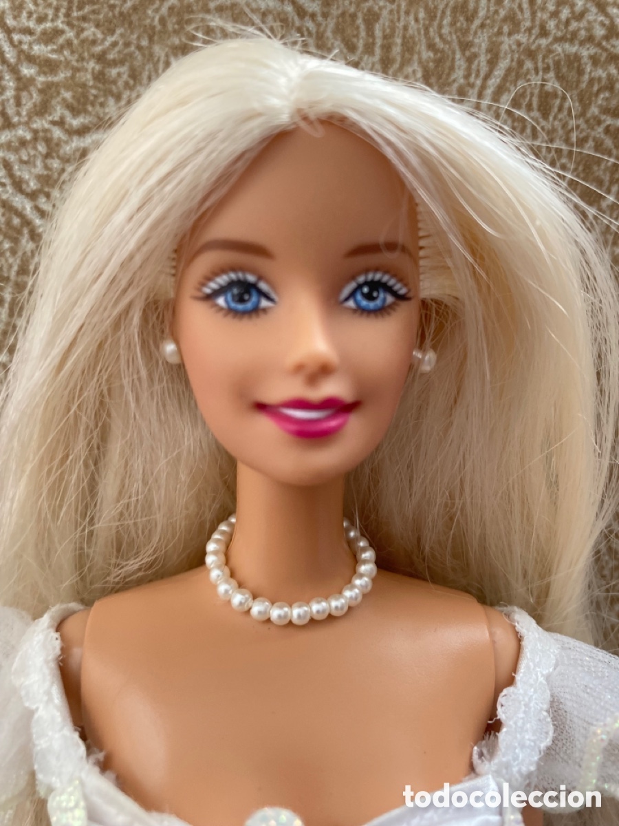 Barbie y Ken: Mu&ntilde;eca Barbie Novia de cuento - Foto 3