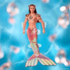 Barbie y Ken: BARBIE SIGNATURE KING OCEAN KEN MERMAN DOLL