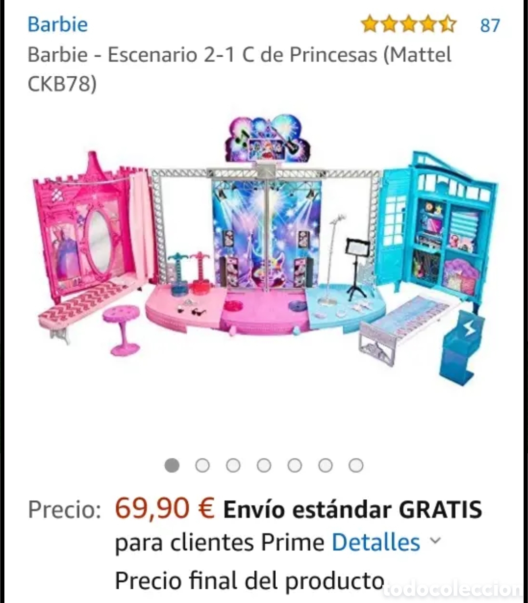Barbie y Ken: Escenario Barbie 2 en 1 - Foto 2
