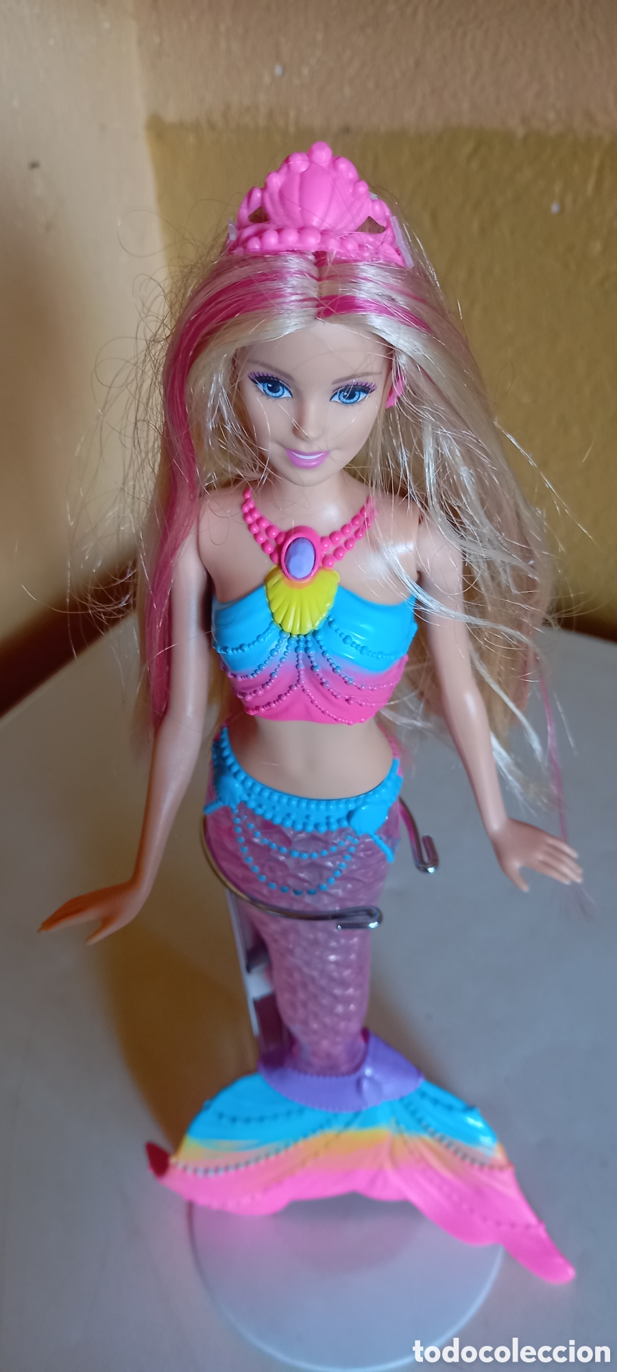 Barbie y Ken: MU&Ntilde;ECA BARBIE SIRENA CON LUCES - Foto 3