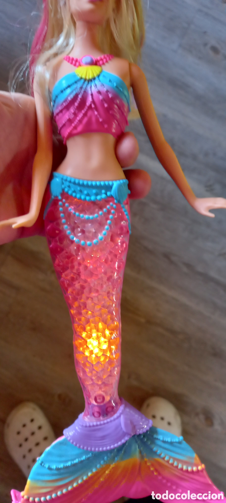 Barbie y Ken: MU&Ntilde;ECA BARBIE SIRENA CON LUCES - Foto 11