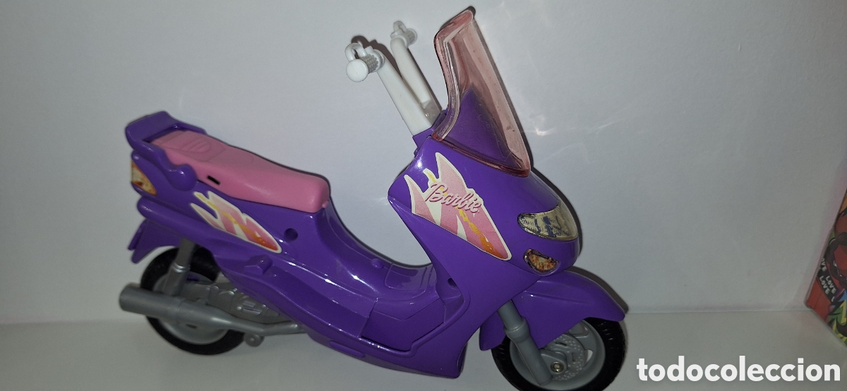 Barbie y Ken: Moto barbie a&ntilde;os 2000 - Foto 1