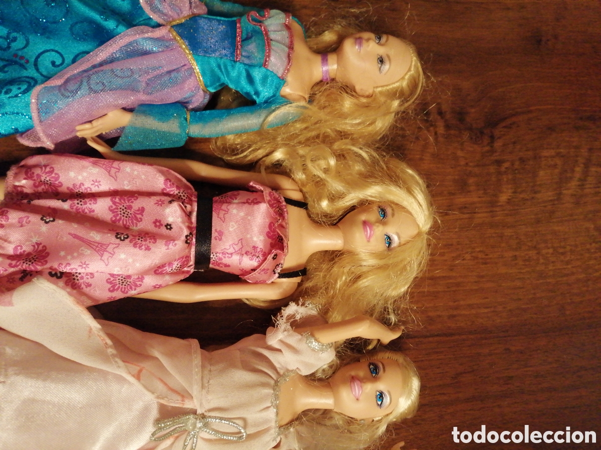Barbie y Ken: Tres mu&ntilde;ecas Barbies - Foto 2