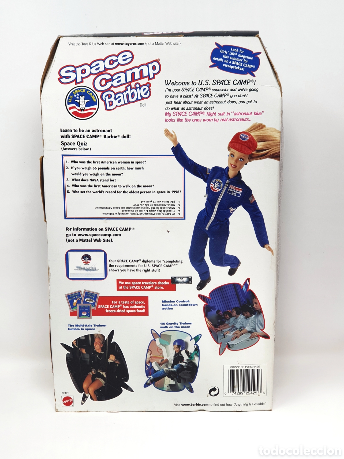 Barbie y Ken: Barbie Space Camp, Mattel 1998 - Foto 9