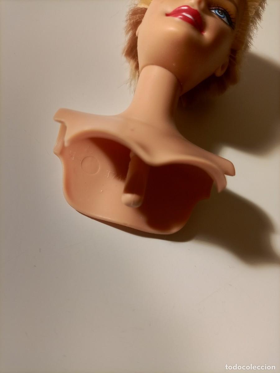 Barbie y Ken: Busto Barbie pelo cortado - Foto 3