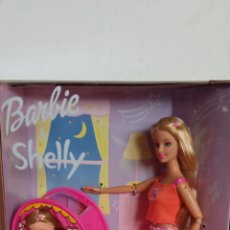 Barbie y Ken: BARBIE Y SHELLY SUEÑOS LUMINOSOS.CAMITA CON LUZ Y PEGATINAS FLUORESCENTES.MATTEL 2003.CAJA SIN ABRIR