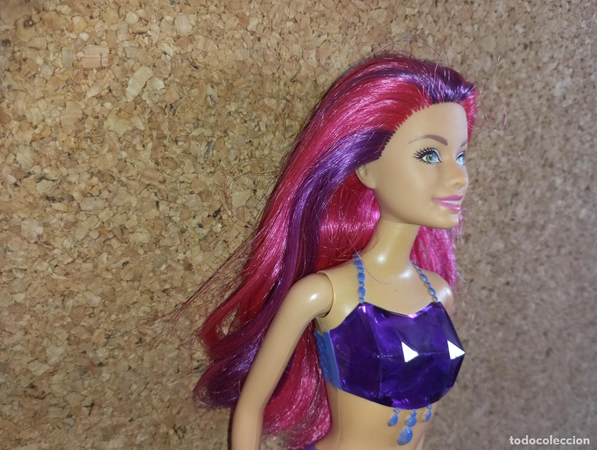 Barbie y Ken: mu&ntilde;eca Barbie sirena Dreamtopia - Foto 2