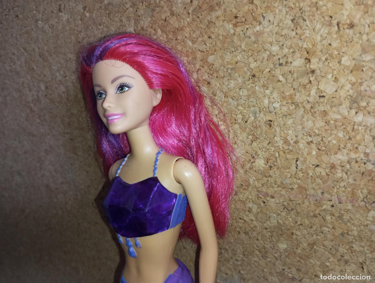 Barbie y Ken: mu&ntilde;eca Barbie sirena Dreamtopia - Foto 3