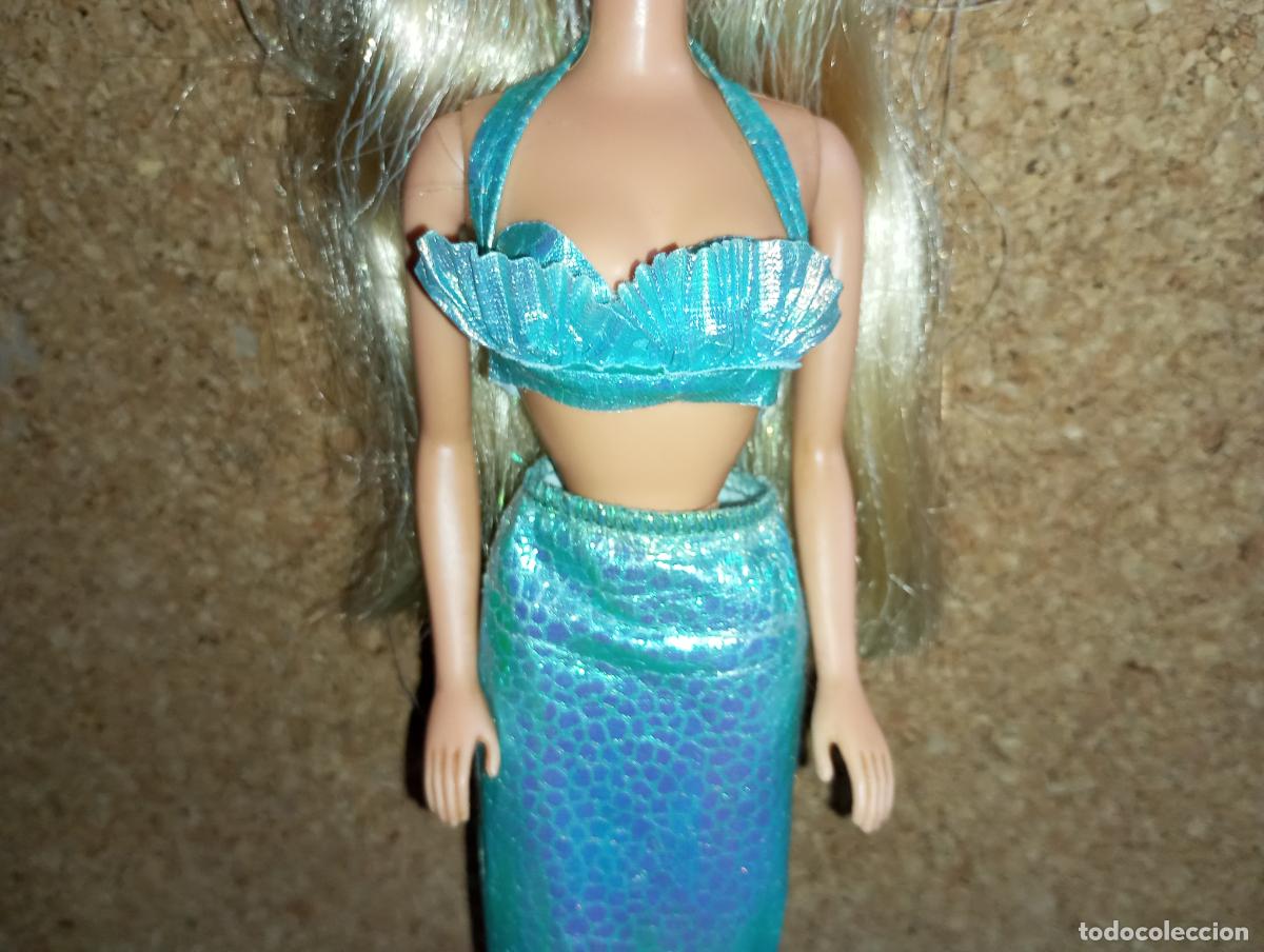 Barbie y Ken: Mu&ntilde;eca Barbie sirena mermaid - Foto 4
