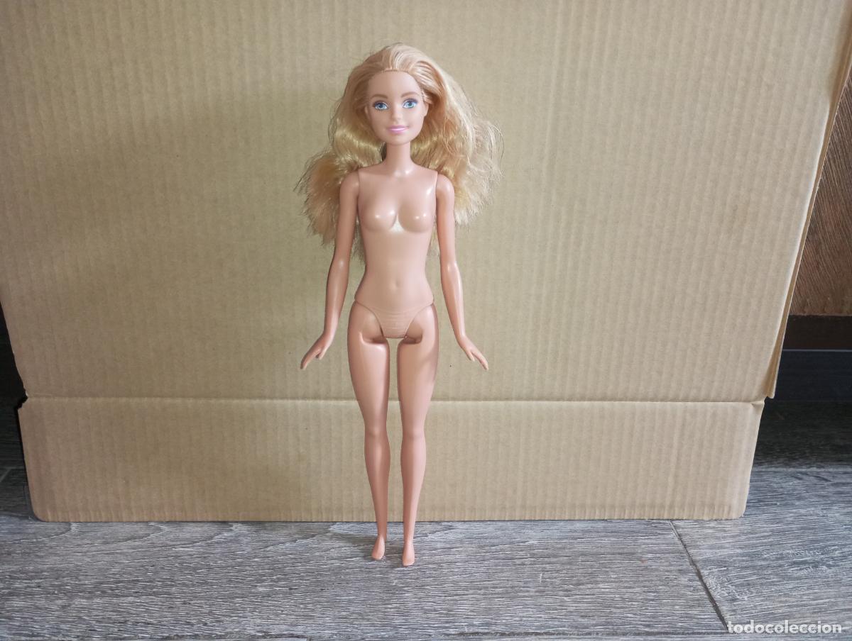 Barbie y Ken: Mu&ntilde;eca Barbie rubia desnuda - Foto 6