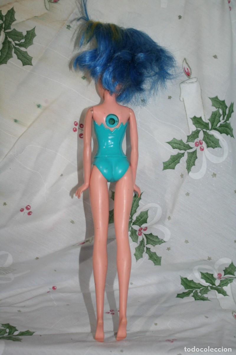 Barbie y Ken: mu&ntilde;eca barbie 2004 pelo azul - Foto 3