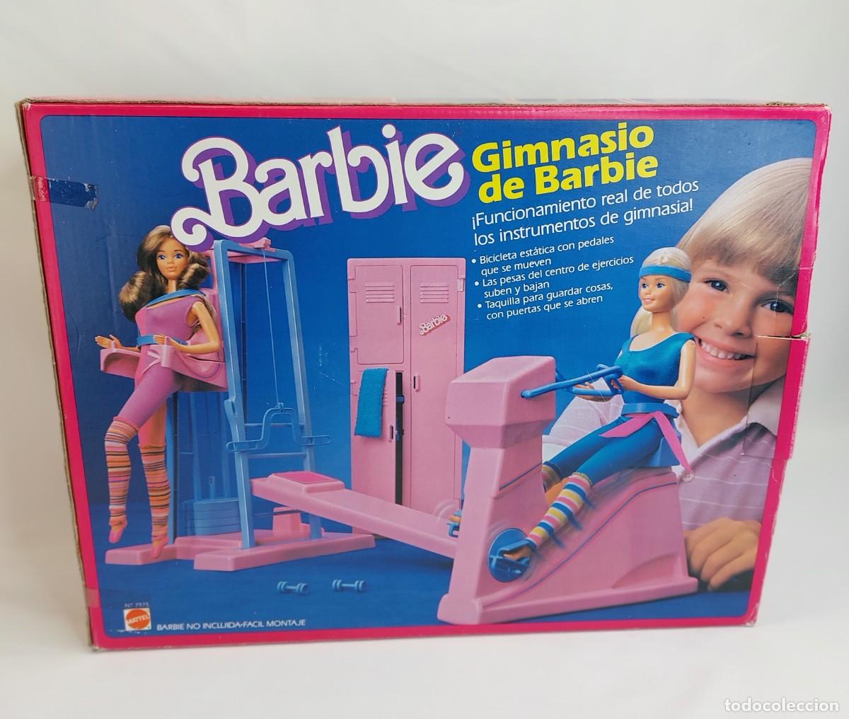 Barbie e Ken: GIMNASIO DE BARBIE CON CAJA ORIGINAL CONGOST MATTEL.