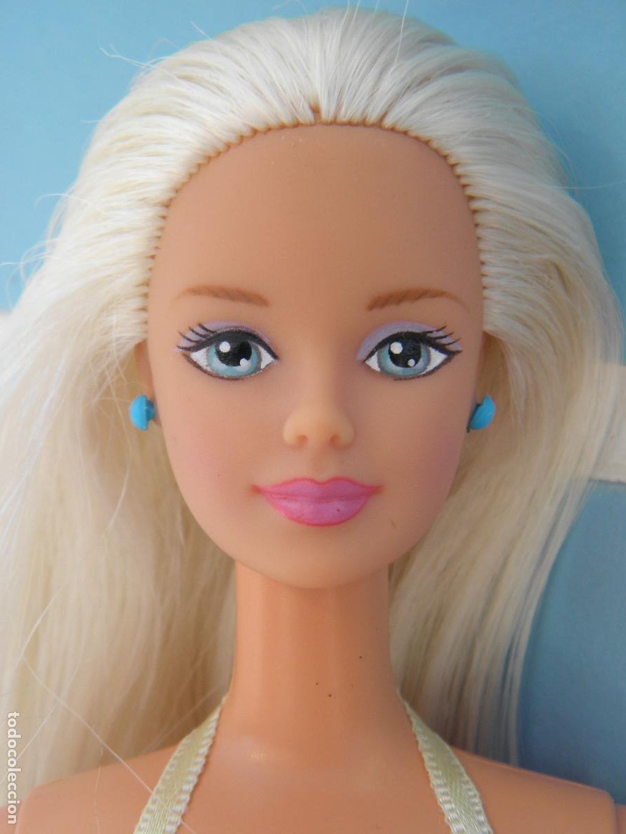 Barbie y Ken: Antigua Barbie Rapunzel de Mattel - Foto 3