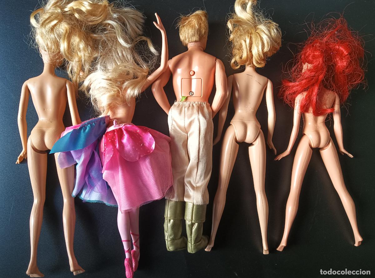 Barbie y Ken: LOTE DE 4 BARBIE & 1 KEN. - Foto 2