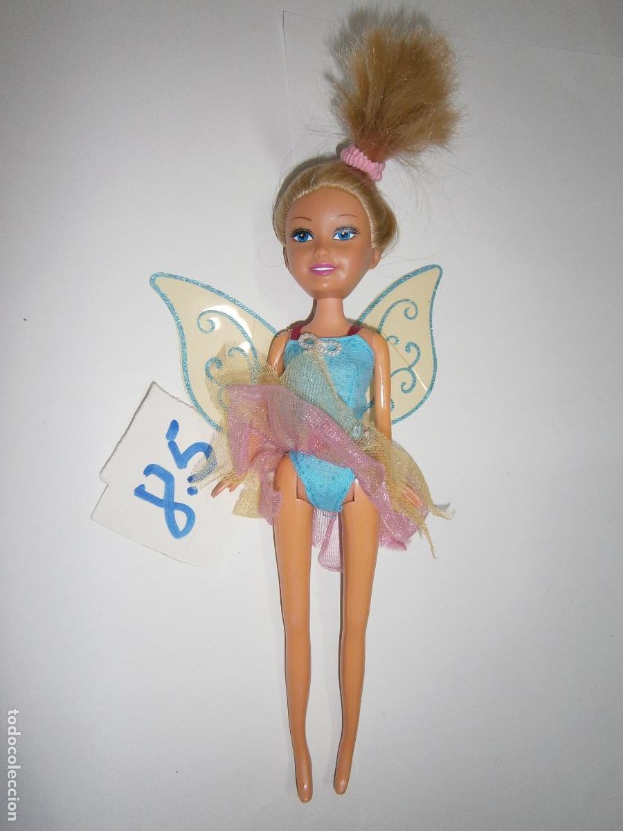 Barbie y Ken: FIGURA MU&Ntilde;ECA BARBIE ALADA - Foto 1
