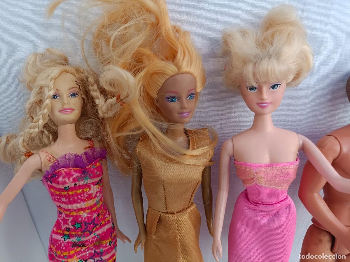 Barbie y Ken: Lote de 4 barbies y Ken - Foto 1