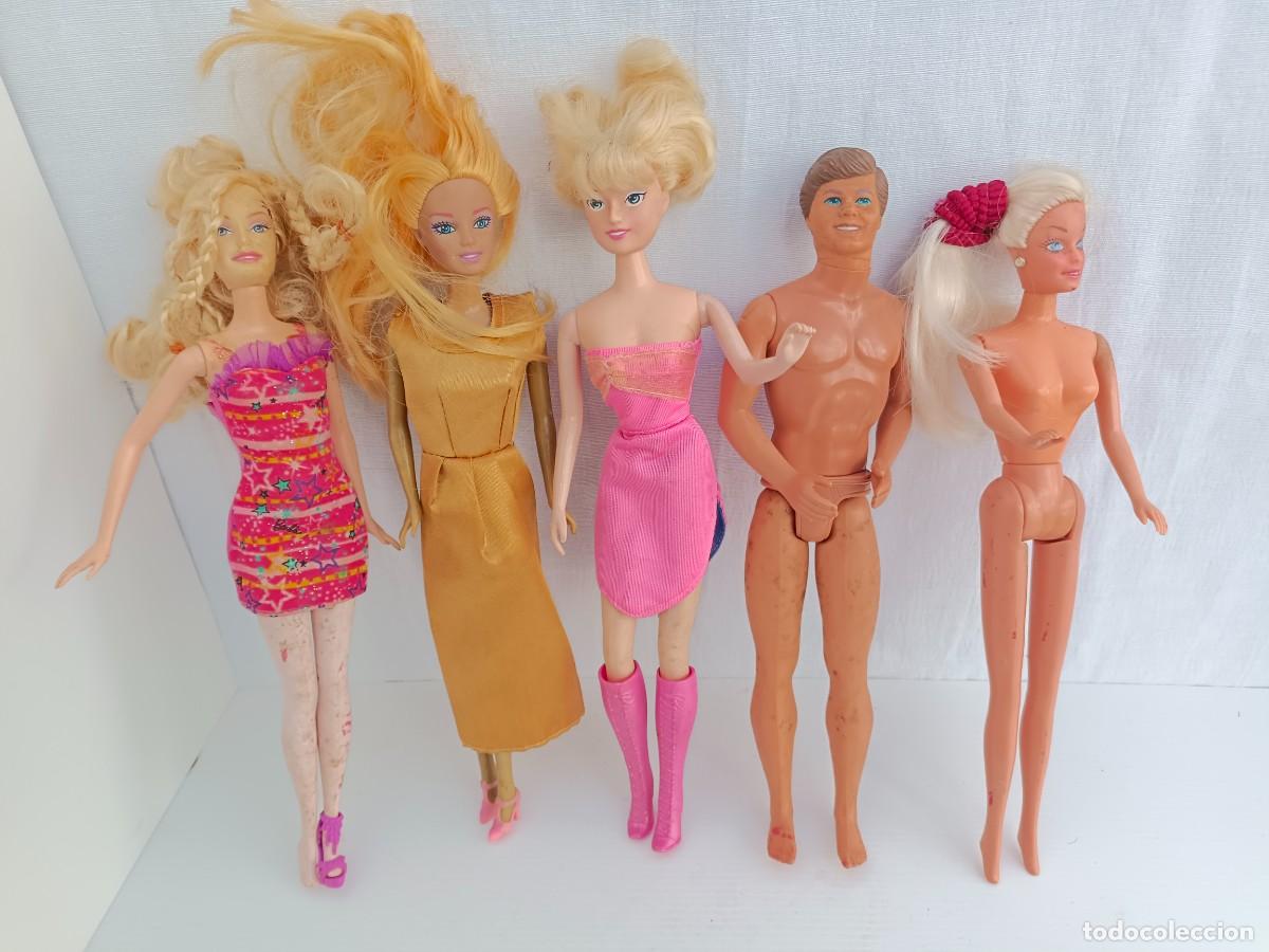 Barbie y Ken: Lote de 4 barbies y Ken - Foto 6