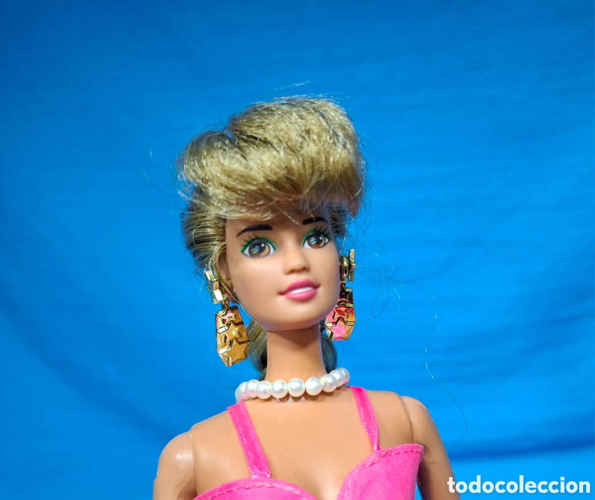 Barbie y Ken: MU&Ntilde;ECA DE COLECCI&Oacute;N BARBIE MATTEL 1990 - Foto 4
