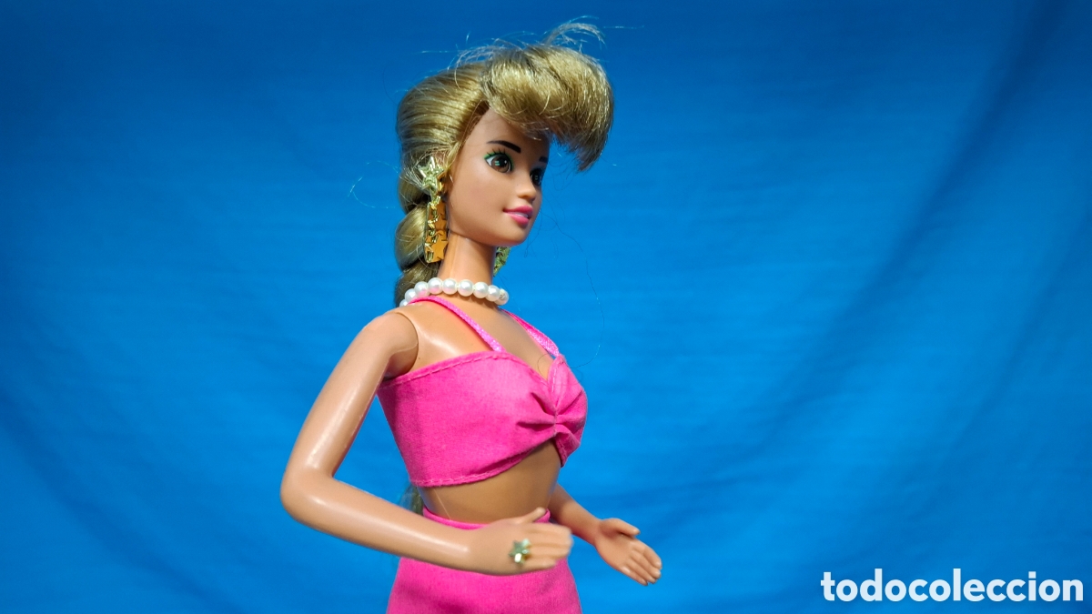 Barbie y Ken: MU&Ntilde;ECA DE COLECCI&Oacute;N BARBIE MATTEL 1990 - Foto 10