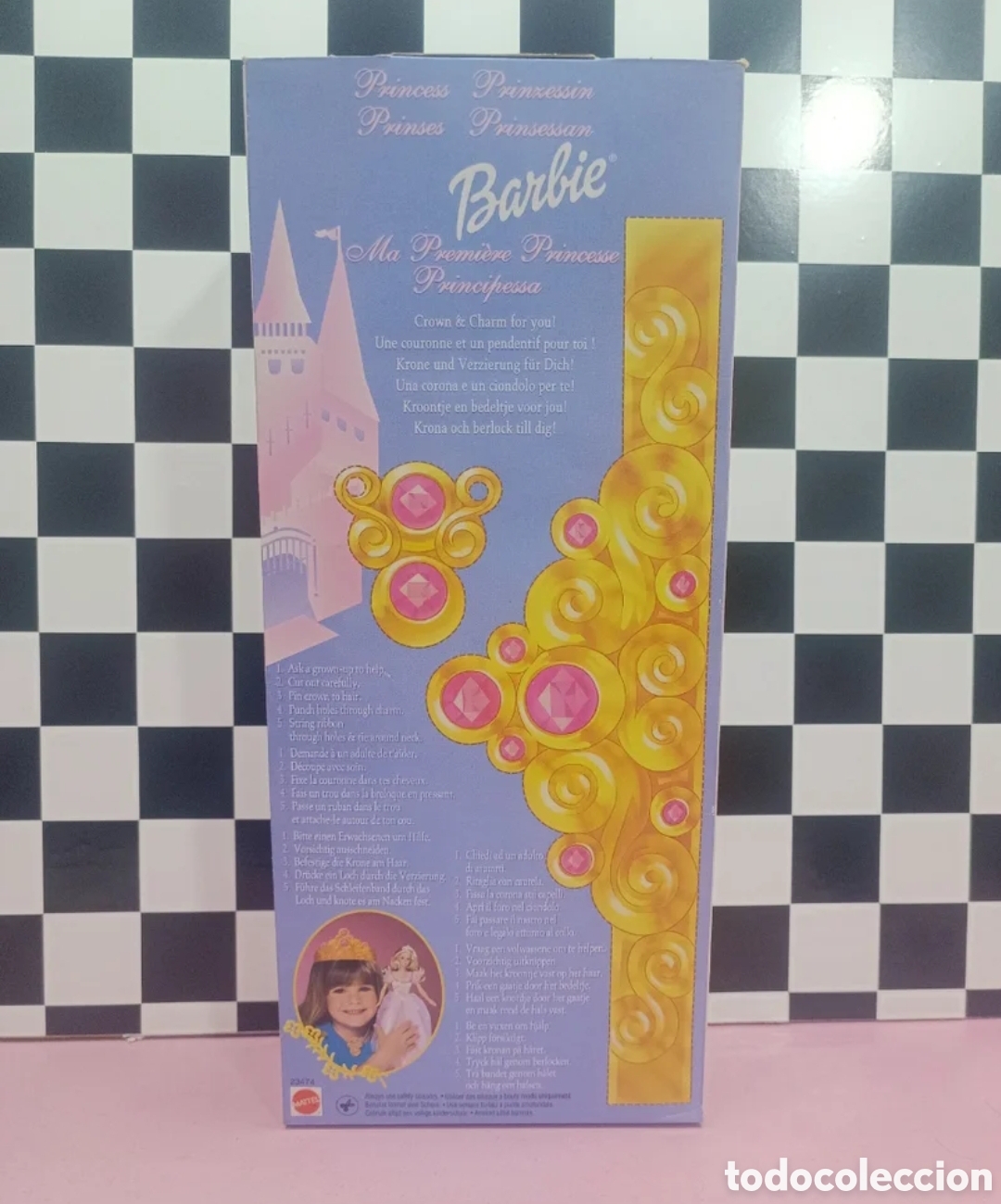 Barbie y Ken: Barbie princesa mattel vintage - Foto 5
