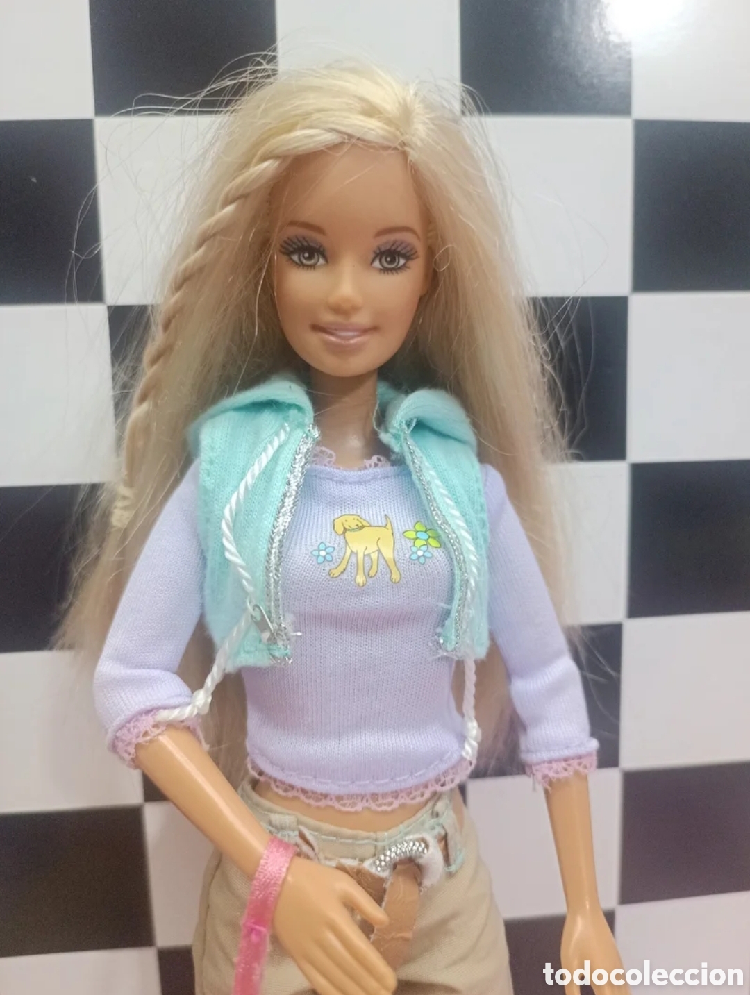 Barbie y Ken: Mu&ntilde;eca Barbie y su perrita tanner - Foto 4