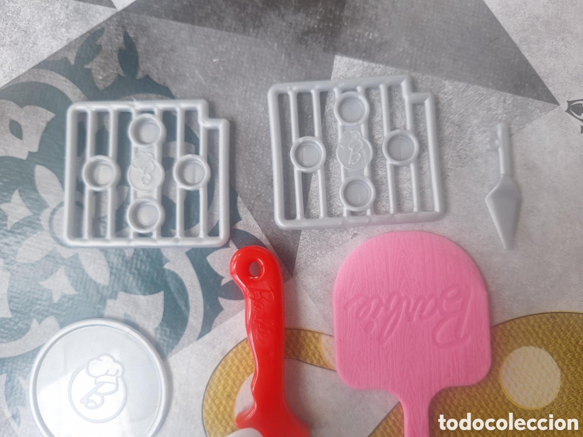 Barbie y Ken: Accesorios pizza mu&ntilde;eca Barbie - Foto 2