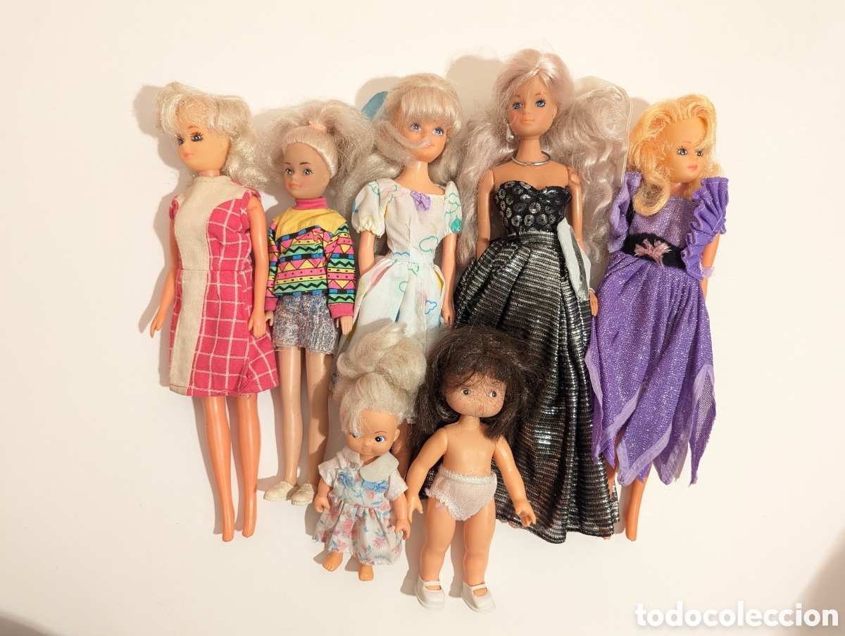 Barbie y Ken: Lote mu&ntilde;ecas vintage Barbie clone - Foto 2