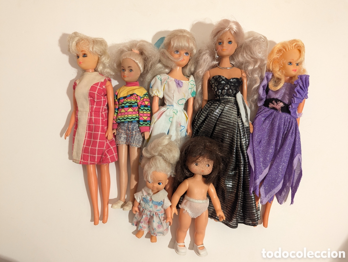 Barbie y Ken: Lote mu&ntilde;ecas vintage Barbie clone - Foto 1