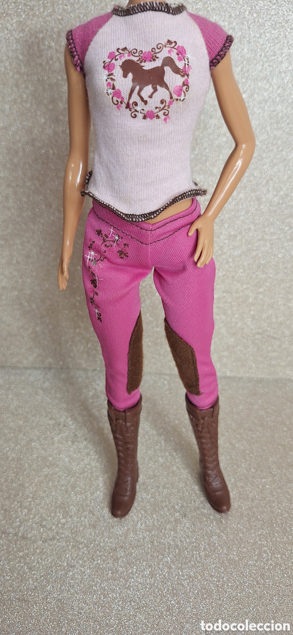 Barbie y Ken: conjunto barbie hipica 2000s - Foto 1
