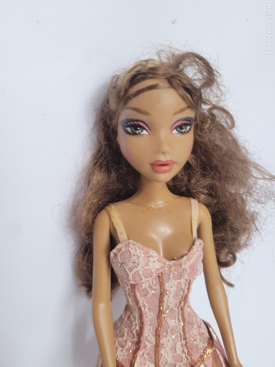 Barbie y Ken: mu&ntilde;eca barbie my scene fab faces - Foto 2