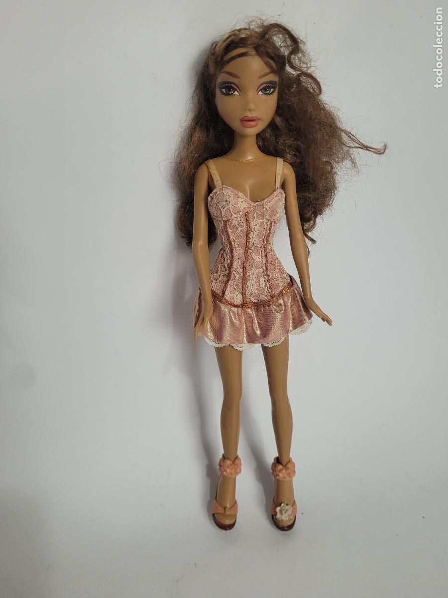 Barbie y Ken: mu&ntilde;eca barbie my scene fab faces - Foto 1