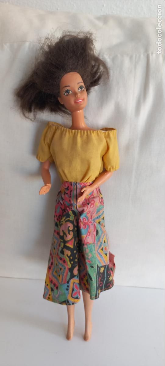 Barbie y Ken: MU&Ntilde;ECA BARBIE MATTEL 1966. CHINA - Foto 1