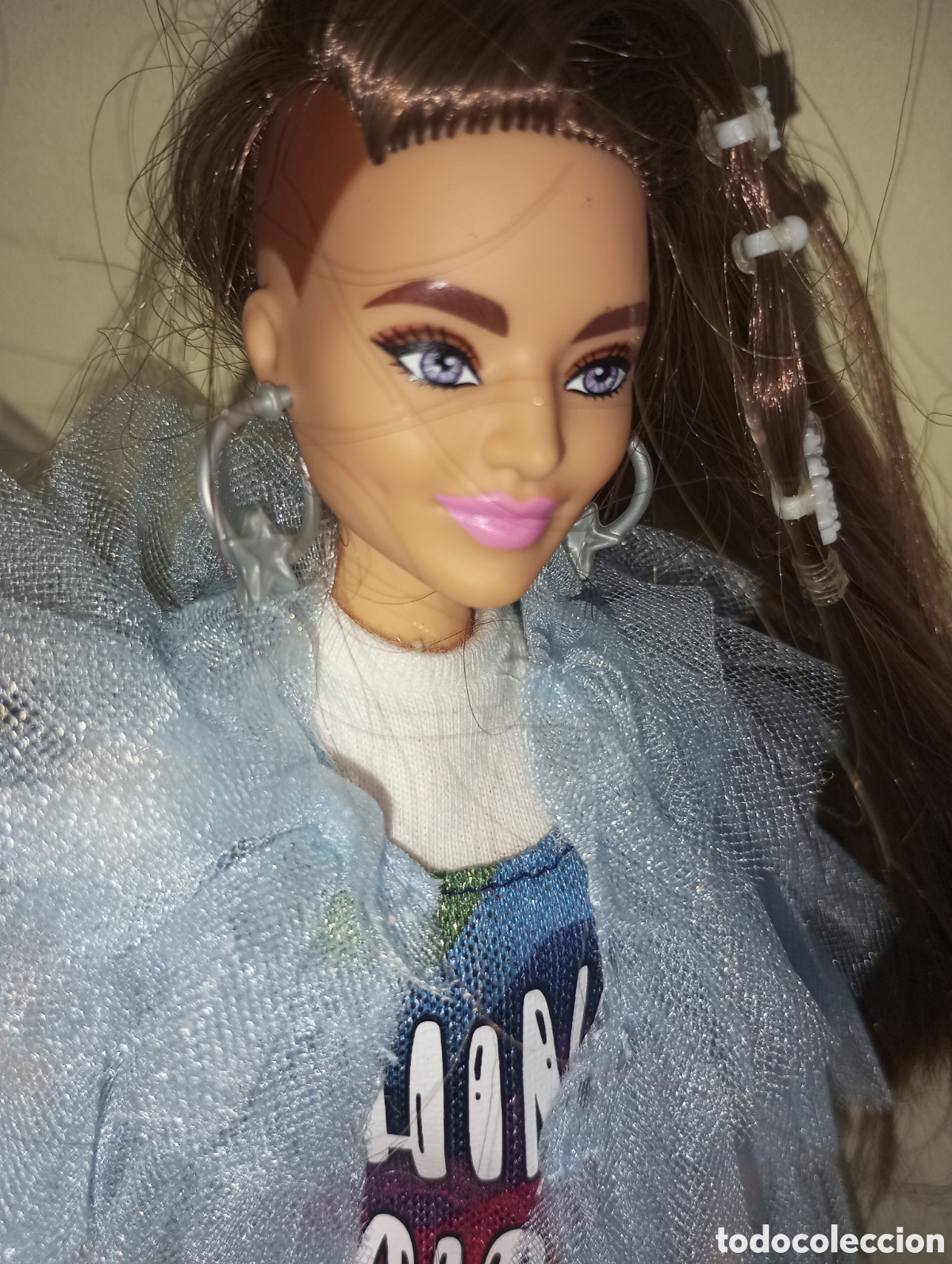 Barbie y Ken: MU&Ntilde;ECA BARBIE EXTRA CURVY NUMERO 9 MATTEL - Foto 3