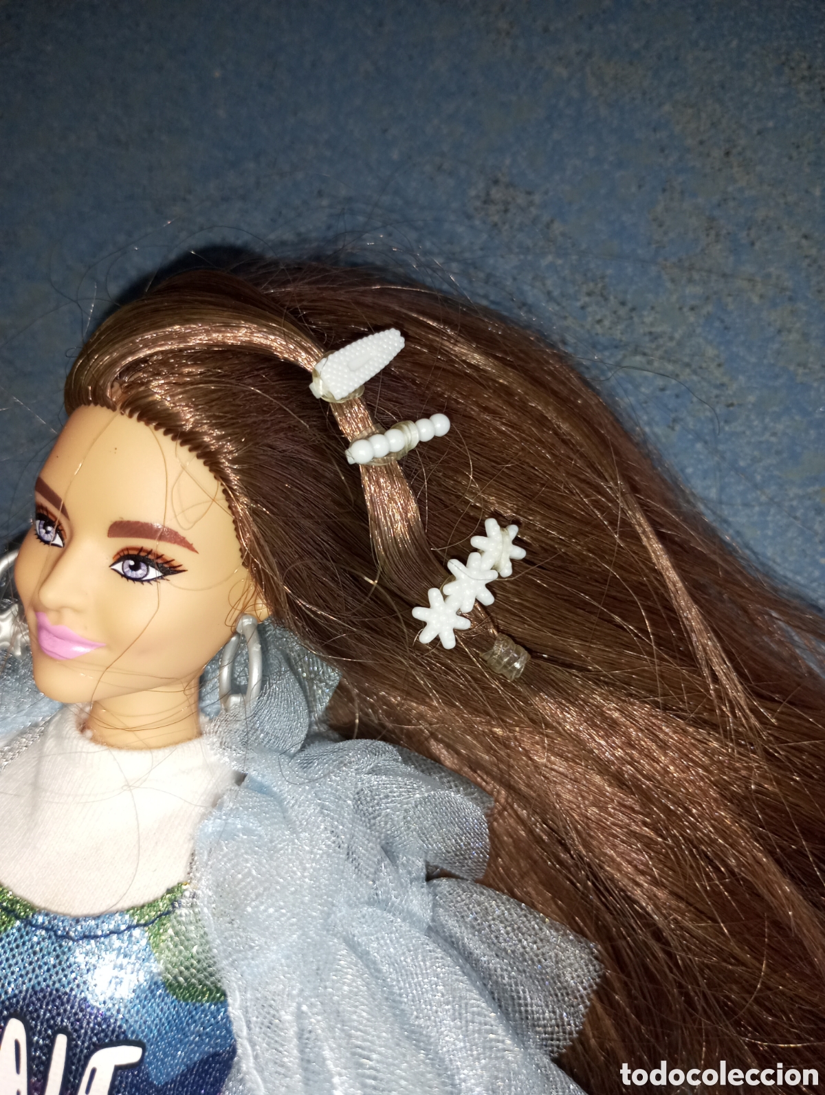 Barbie y Ken: MU&Ntilde;ECA BARBIE EXTRA CURVY NUMERO 9 MATTEL - Foto 5