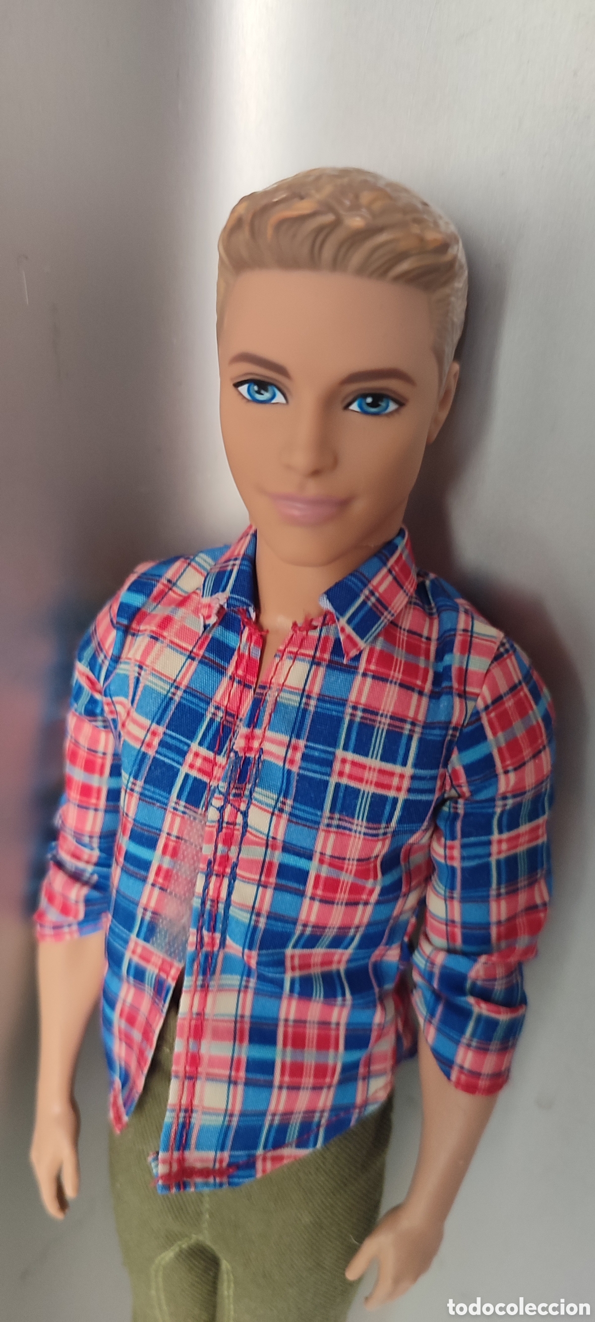 Barbie e Ken: Mu&ntilde;eco Ken fashionista rubio nuevo completo 240