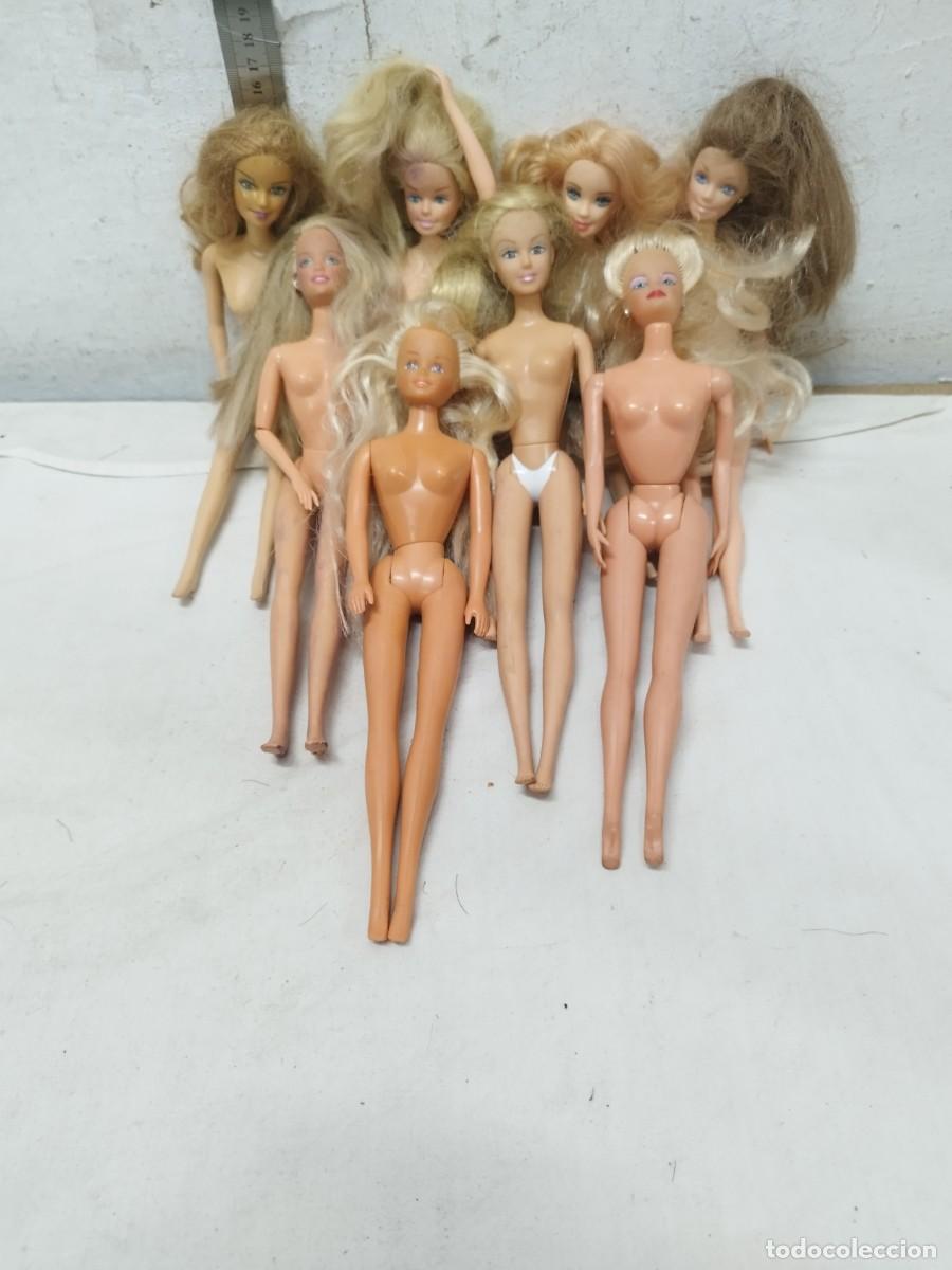 Barbie y Ken: Lote de 8 mu&ntilde;ecas Barbie a identificar. - Foto 1