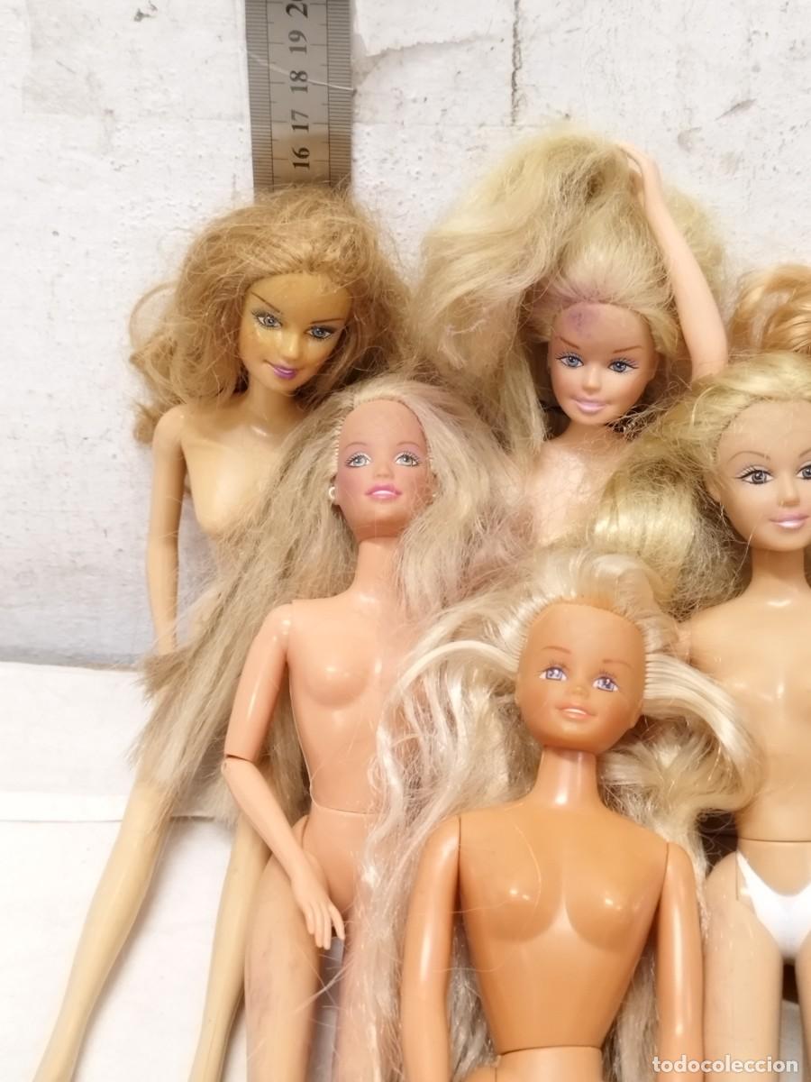 Barbie y Ken: Lote de 8 mu&ntilde;ecas Barbie a identificar. - Foto 2