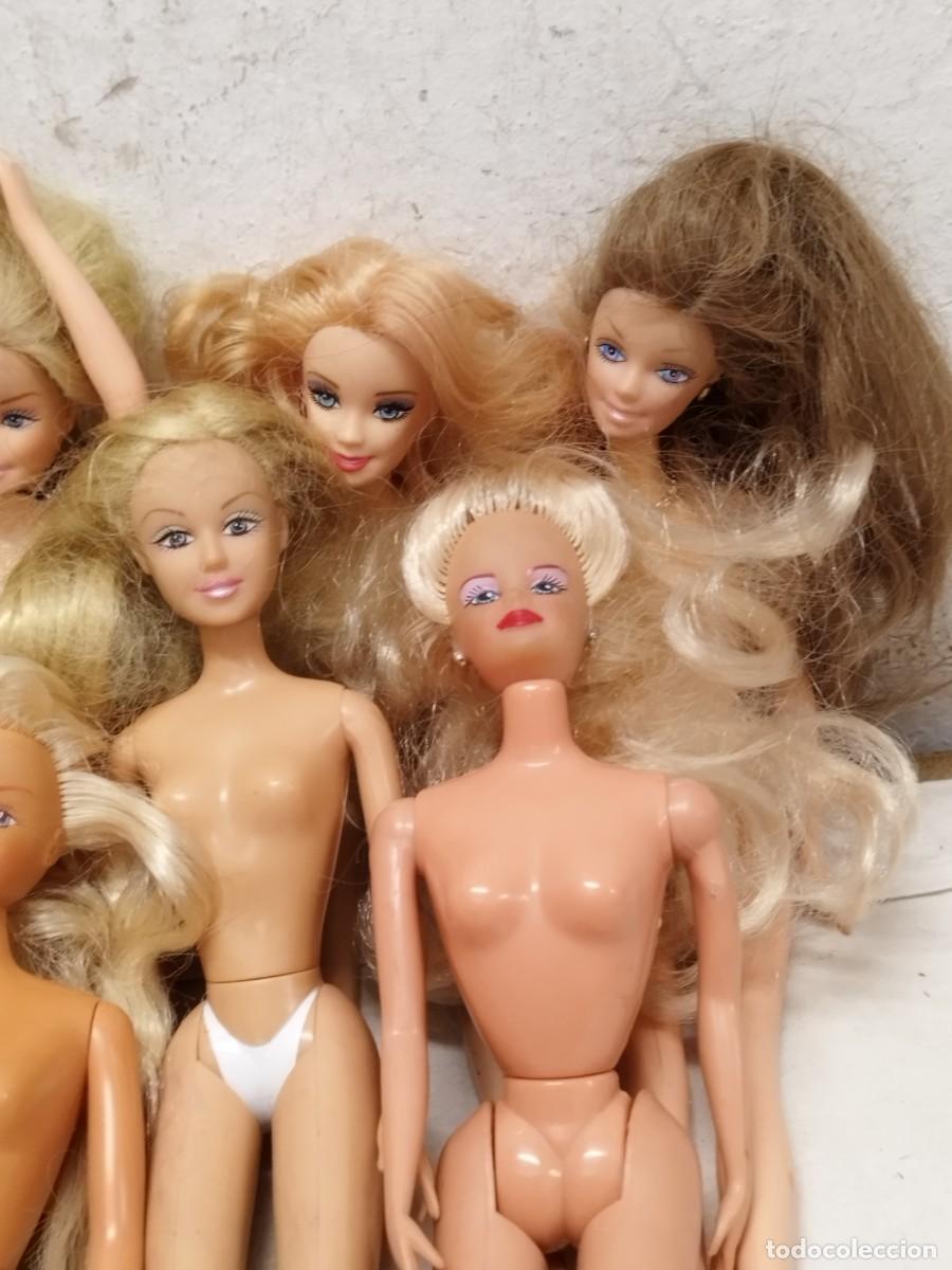 Barbie y Ken: Lote de 8 mu&ntilde;ecas Barbie a identificar. - Foto 4