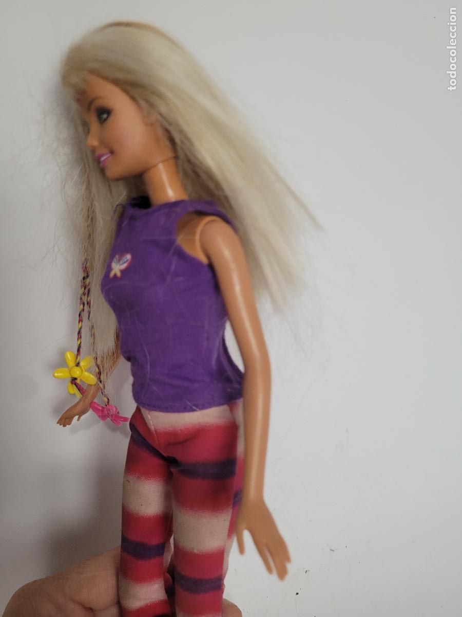 Barbie y Ken: mu&ntilde;eca barbie con mecha o rasta - Foto 5