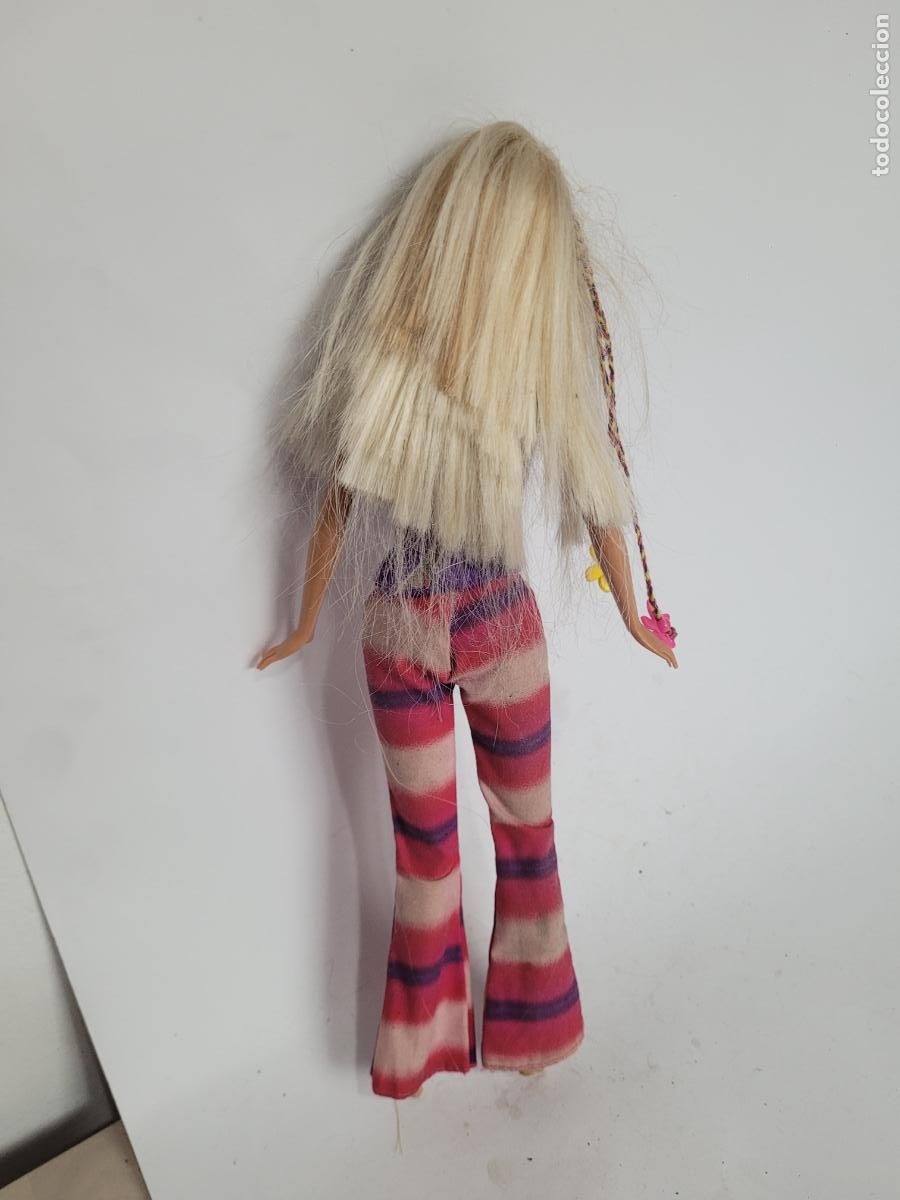 Barbie y Ken: mu&ntilde;eca barbie con mecha o rasta - Foto 6