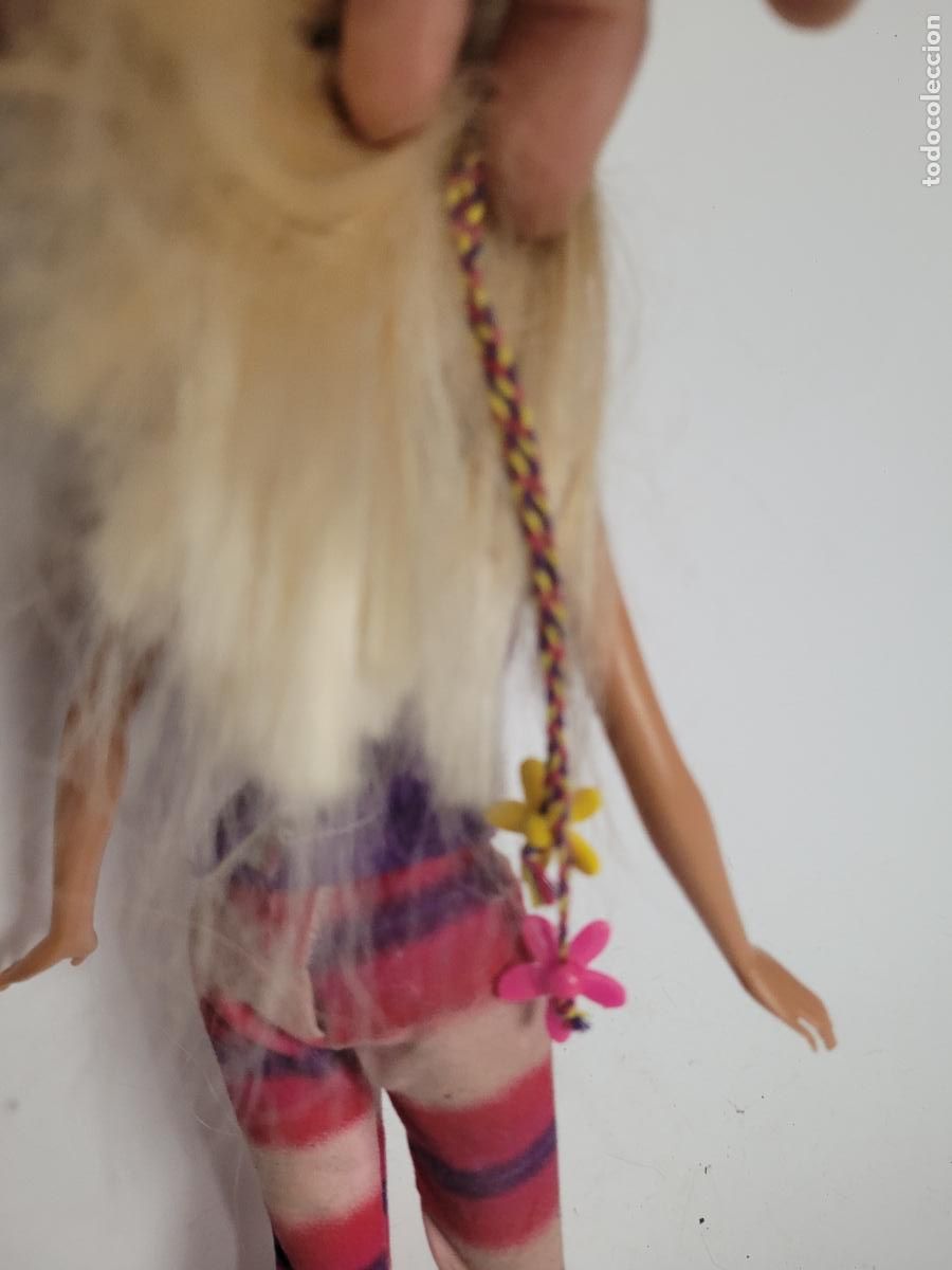 Barbie y Ken: mu&ntilde;eca barbie con mecha o rasta - Foto 7