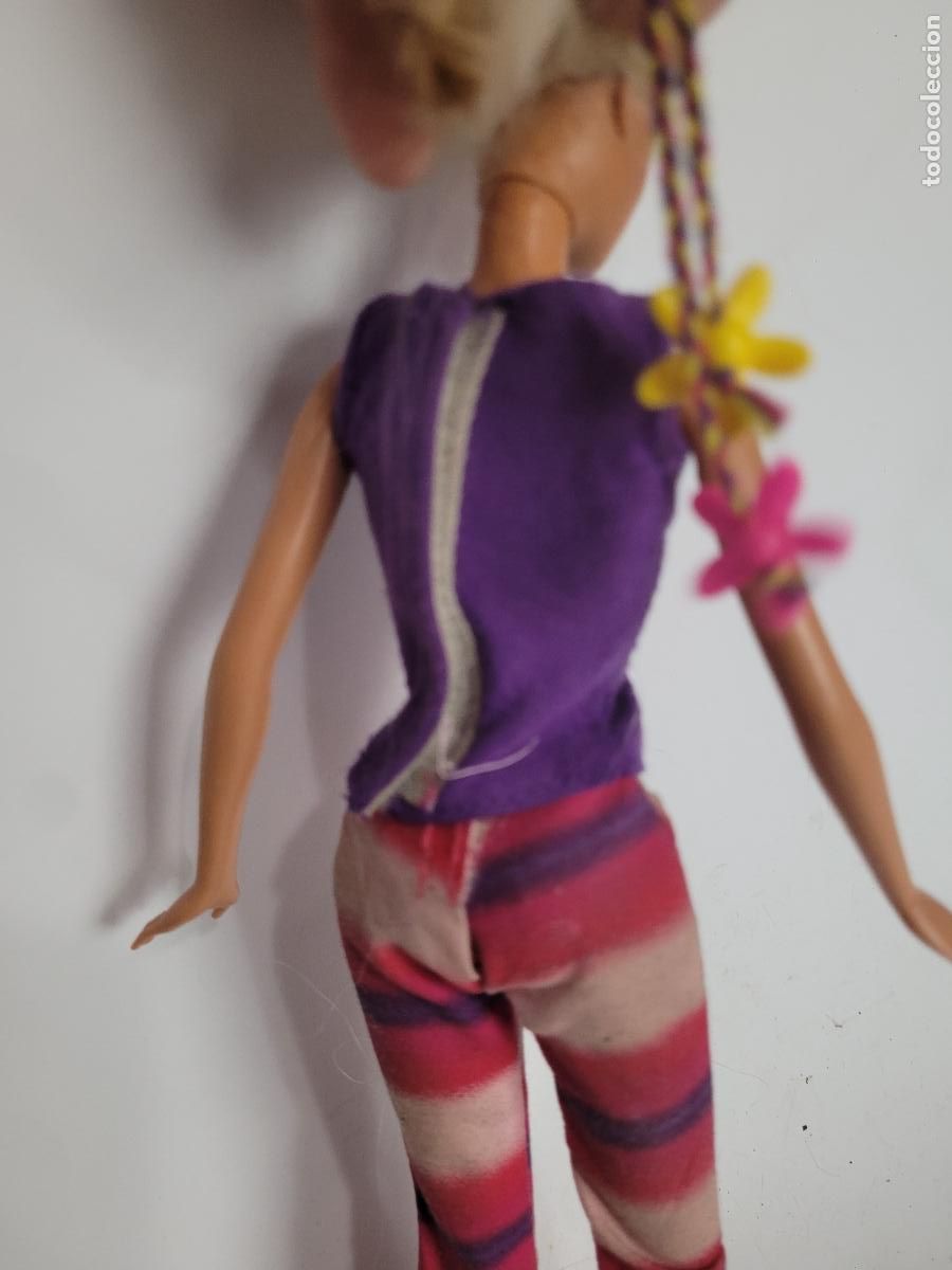 Barbie y Ken: mu&ntilde;eca barbie con mecha o rasta - Foto 8