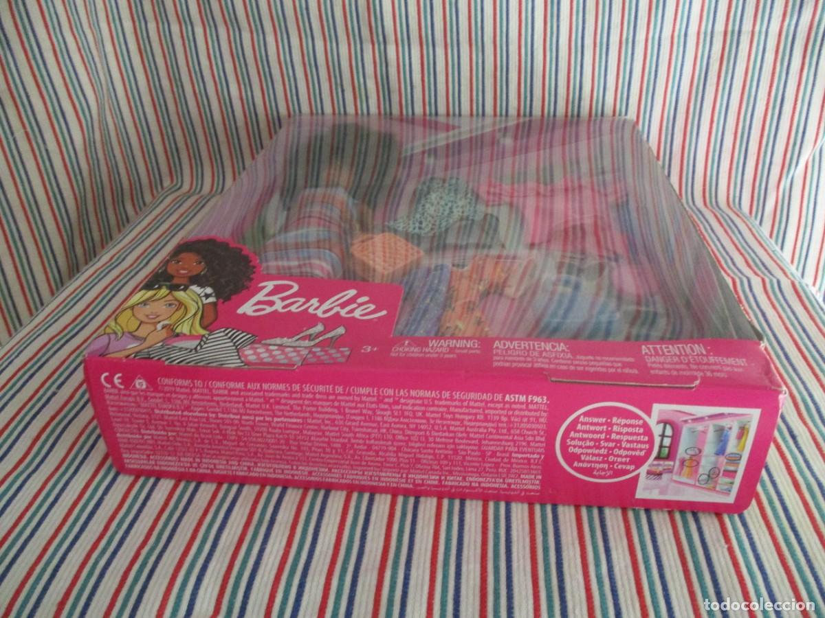 Barbie y Ken: BARBIE NEGRA, CON ROPA Y ACCESORIOS - Foto 9